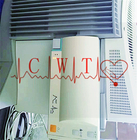 2-ая система мониторинга больницы руки 50mm/S, монитор ухода за больным Icu 12 дюймов