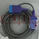 Резиновый SPO2 кабель интерфейса, кабели медицинского оборудования 3M 10FT