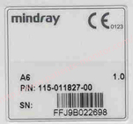 Монитор модуля Mindray A6 IPM IBP терпеливый разделяет PN 115-011827-00