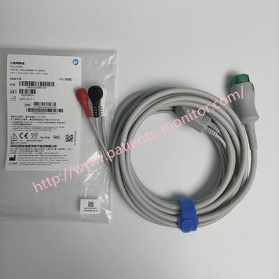 EA6231B PN 040-000965-00 Mindray 12Pin 3-Lead ECG кабель, AHA, Снап